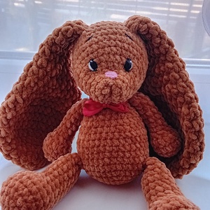 Hosszú fülű nyuszi, Játék & Sport, Plüssállat & Játékfigura, Nyuszi, Horgolás, MESKA