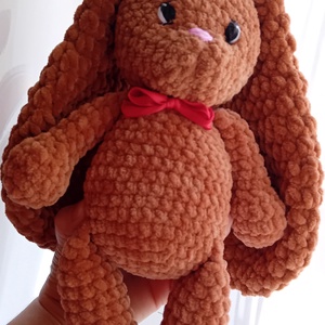 Hosszú fülű nyuszi - játék & sport - plüssállat & játékfigura - nyuszi - Meska.hu