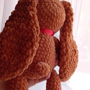 Hosszú fülű nyuszi - játék & sport - plüssállat & játékfigura - nyuszi - Meska.hu