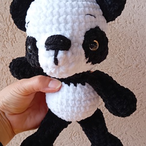 Panda maci - játék & sport - plüssállat & játékfigura - maci - Meska.hu