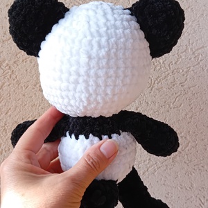 Panda maci - játék & sport - plüssállat & játékfigura - maci - Meska.hu