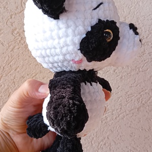 Panda maci - játék & sport - plüssállat & játékfigura - maci - Meska.hu