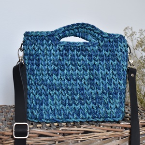 Horgolt táska - óceán, Táska & Tok, Kézitáska & válltáska, Válltáska, Horgolás, MESKA