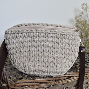 Horgolt övtáska - zab  - táska & tok - övtáska - Meska.hu