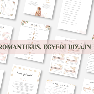 Lánybúcsú feladatgyűjtemény - ULTIMATE FULLPACK - 48 oldalas nyomtatható PDF - Személyre szabott - esküvő - lánybúcsú - Meska.hu