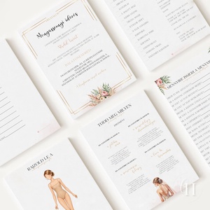 Lánybúcsú feladatgyűjtemény - ULTIMATE FULLPACK - 48 oldalas nyomtatható PDF - Személyre szabott, romantikus dizájn - esküvő - lánybúcsú - Meska.hu