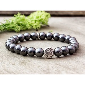 Hematit ásvány karkötő, Ékszer, Karkötő, Ásványkarkötő, , MESKA