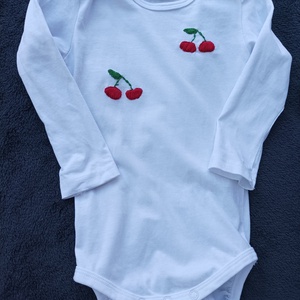 Kzzel hîmzett baby body, Ruha & Divat, Babaruha & Gyerekruha, Body, Hímzés, MESKA