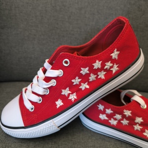 Himzett női tornacipő  - Meska.hu