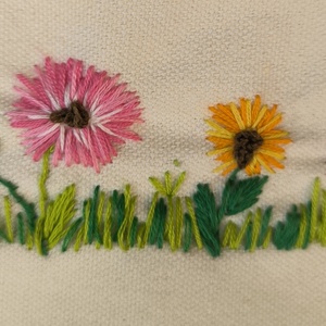 K�zzel hîmzett kozmetikai t�ska - táska & tok - neszesszer - Meska.hu