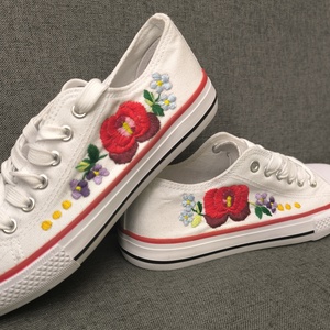 K�zzel hîmzett női tornacipő  - ruha & divat - cipő & papucs - cipő, szandál - Meska.hu