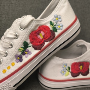 K�zzel hîmzett női tornacipő  - ruha & divat - cipő & papucs - cipő, szandál - Meska.hu