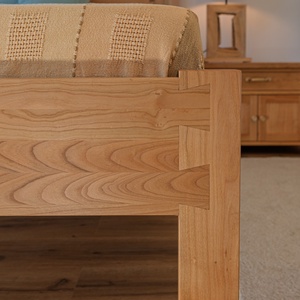 Cseresznyefa franciaágy - otthon & életmód - bútor - ágy - kétszemélyes ágy - Meska.hu