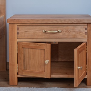 Cseresznyefa éjjeli szekrény - otthon & életmód - bútor - szekrény - Meska.hu