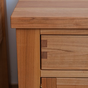 Cseresznyefa éjjeli szekrény - otthon & életmód - bútor - szekrény - Meska.hu