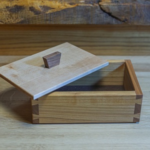 Cseresznyefa ékszerdoboz - ékszer - ékszertartó - ékszerdoboz - Meska.hu