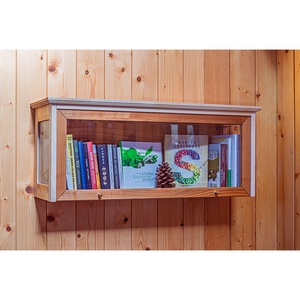 Juharfa üveges könyvszekrény - otthon & életmód - bútor - szekrény - Meska.hu