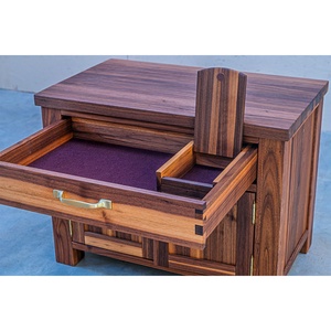 Amerikai diófa éjjeli szekrény - otthon & életmód - bútor - szekrény - Meska.hu