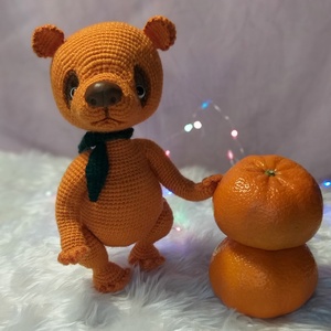 Mackó Mandarin - játék & sport - plüssállat & játékfigura - maci - Meska.hu