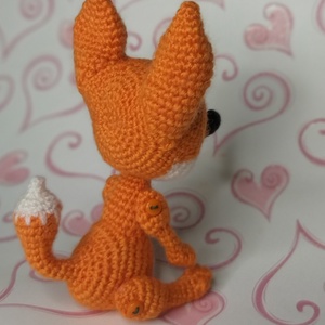 Nagyon kicsi róka. - játék & sport - plüssállat & játékfigura - róka - Meska.hu