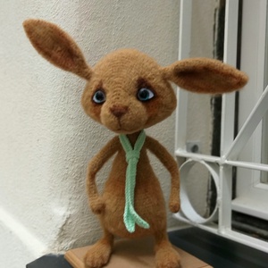 Nyuszi úr. - játék & sport - plüssállat & játékfigura - nyuszi - Meska.hu