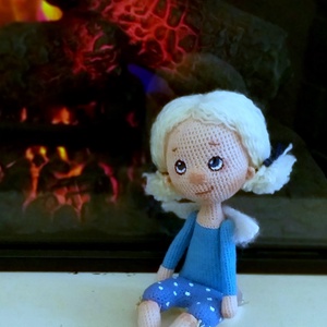 Húsvéti angyal - játék & sport - plüssállat & játékfigura - manó - Meska.hu