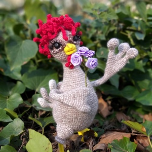 Vidám tyúk. - Meska.hu