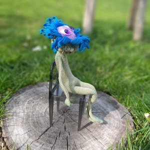 A búzavirág., Játék & Sport, Plüssállat & Játékfigura, Más figura, Horgolás, MESKA