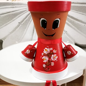 Cserépbaba  - Meska.hu