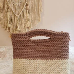 Horgolt válltáska, Táska & Tok, Kézitáska & válltáska, Kézitáska, , MESKA