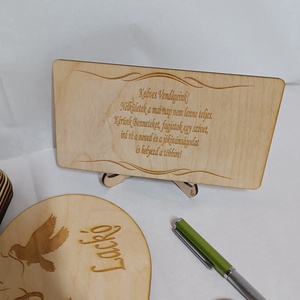 Szív vendégkönyv - esküvő - emlék & ajándék - vendégkönyv - Meska.hu