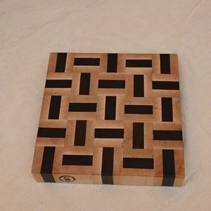 Vágódeszka 3-csíkos 5x5 motívummal, Otthon & Életmód, Konyhafelszerelés, tálalás, Sütés, főzés, Vágódeszka, Famegmunkálás, MESKA