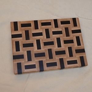 Vágódeszka 3-csíkos 7x5 motívummal, Otthon & Életmód, Konyhafelszerelés, tálalás, Sütés, főzés, Vágódeszka, Famegmunkálás, MESKA