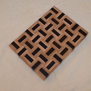 Vágódeszka 3-csíkos 7x5 motívummal - otthon & életmód - konyhafelszerelés, tálalás - sütés, főzés - vágódeszka - Meska.hu