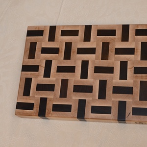 Vágódeszka 3-csíkos 7x5 motívummal (2) - Meska.hu