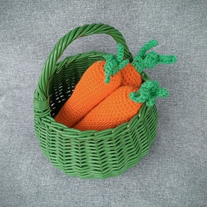 Sárgarépa csörgő - baba - mama - baba játékok - csörgő - Meska.hu