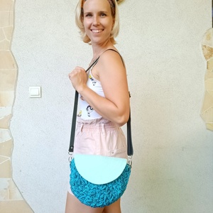 Jázmin mintás crossbody  - táska & tok - kézitáska & válltáska - kézitáska - Meska.hu
