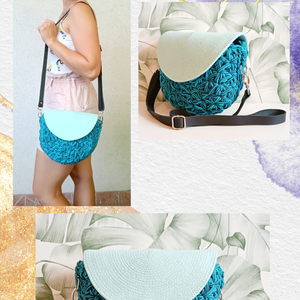 Jázmin mintás crossbody  - Meska.hu