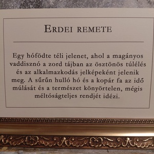 Erdei remete 40x50cm - művészet - festmény - olajfestmény - Meska.hu