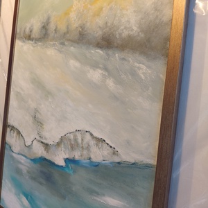 A csend peremén 50x70cm - művészet - festmény - olajfestmény - Meska.hu