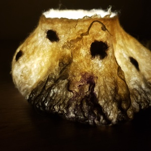 Nemez lámpás - otthon & életmód - lámpa - hangulatlámpa - Meska.hu