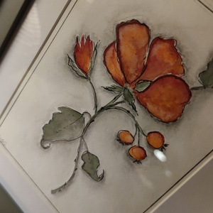 Sziromnyi emlék-Akvarell  - művészet - festmény - akvarell - Meska.hu