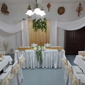 Esküvői terem dekoráció, Esküvő, Dekoráció, Helyszíni dekor, Virágkötés, MESKA