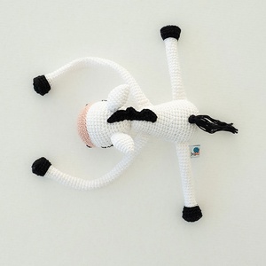 Horgolt függönykötő lovacska - otthon & életmód - lakástextil - függöny és kiegészítő - függöny elkötő - Meska.hu