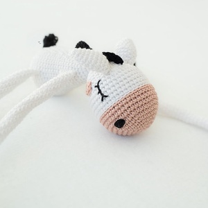 Horgolt függönykötő lovacska - otthon & életmód - lakástextil - függöny és kiegészítő - függöny elkötő - Meska.hu