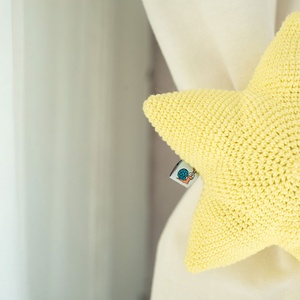 Horgol függönykötő csillag, Otthon & Életmód, Lakástextil, Függöny és kiegészítő, Függöny elkötő, Horgolás, MESKA