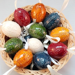 Kerámia Húsvéti Tojás 11 darabos szett - otthon & életmód - dekoráció - Meska.hu