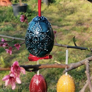 Kerámia Húsvéti Tojás 11 darabos szett - otthon & életmód - dekoráció - Meska.hu