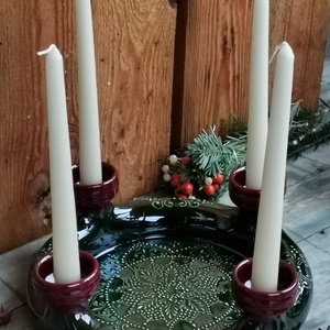 Adventi koszorú - karácsony - adventi díszek - adventi koszorú - Meska.hu