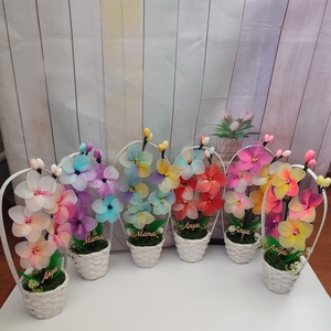 Anyák napi harisnya virág kosarak - Meska.hu